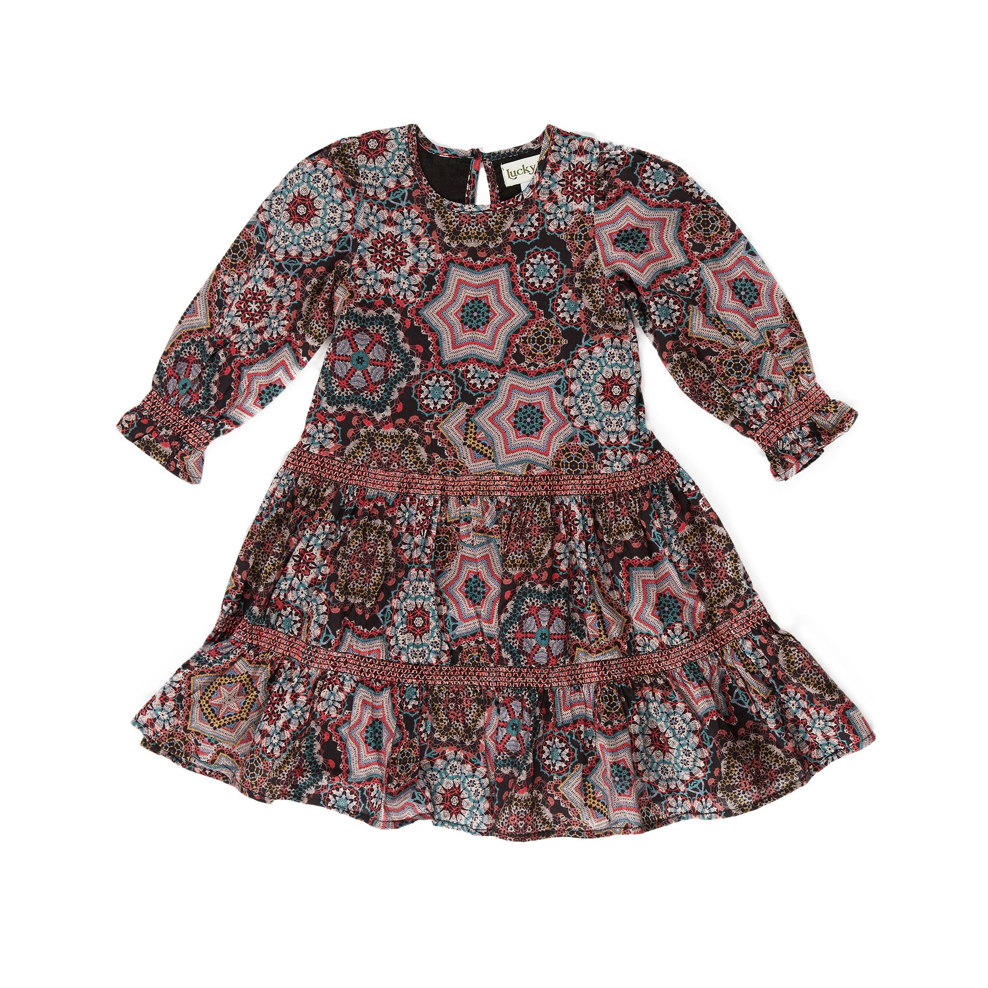 CrochetL/S Twirl Dress