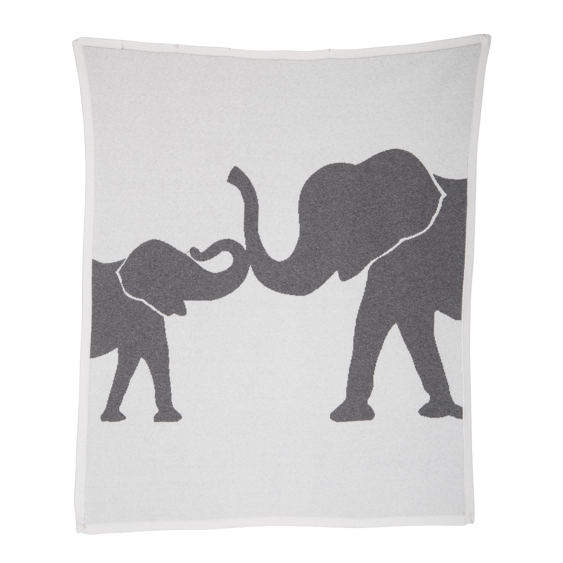 Classic Elephant Blanket--Ivory