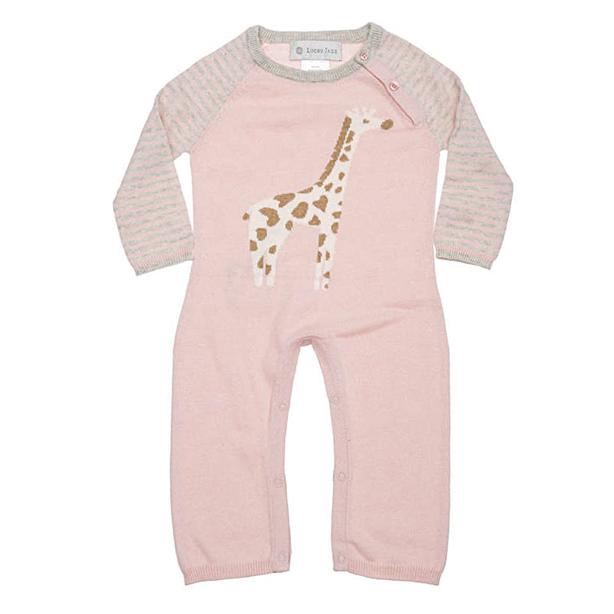 Pink giraffe hot sale jumpsuit